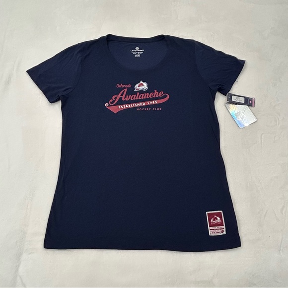 T-shirt Colorado Avalanche NHL - Bleu - Taille M (coupe Large) - Fanatics